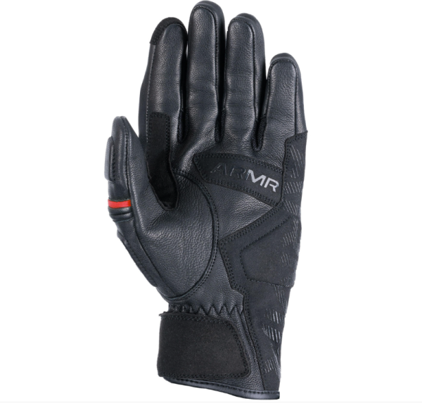 Leder-Handschuhe  "Raiden 3.0" - ARMR - schwarz/rot